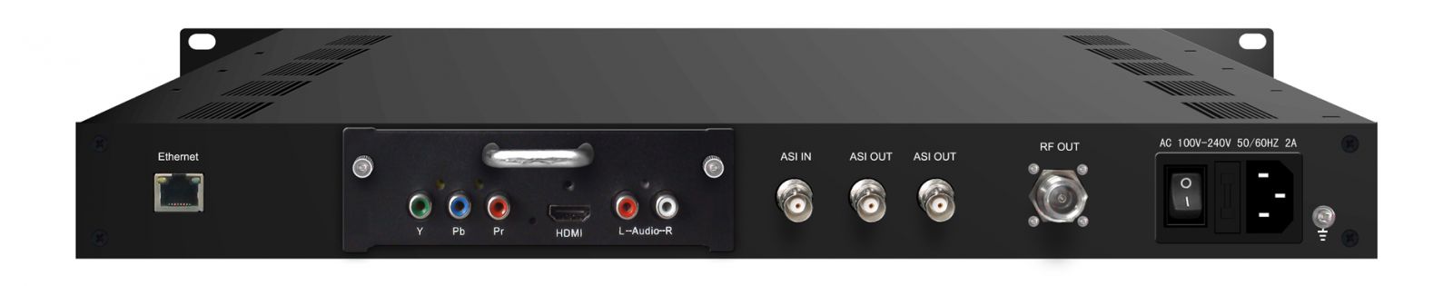 FU4654D DVB-S2X encoder modulator view 2